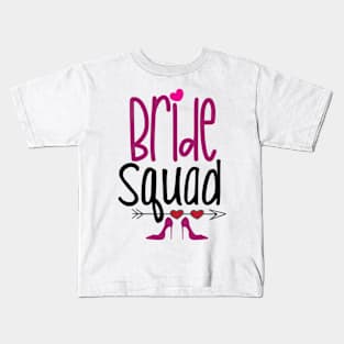 Bride Squad Kids T-Shirt